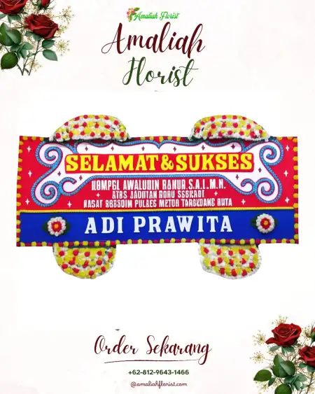 Papan Bunga Ucapan Selamat Pagerjurang